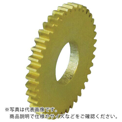 KG ( 協育歯車工業 ) S45C平歯車 モジュール0.5 圧力角20度(並歯) 黄銅 A1形 ( S50...