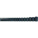 WILLIAMS インパクト用ソケットセット 1/2 ショート 6角 16個 ( JHWMS-4-16RC ) スナップオン・ツールズ(株)