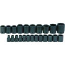 【SALE価格】WILLIAMS インパクト用ソケットセット 1/2 ショート 6角 23個 ( JHWMS-4-23RC ) スナップオン・ツールズ(株)