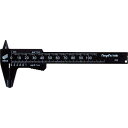 【SALE価格】SK プラスチックノギス快段目盛 軽快 100mm ( PC-100KD ) 新潟精機(株)
