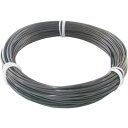 【SALE価格】TRUSCO カラー針金 ビニール被覆タイプ ブロンズ #14 線径2.0mm×25m ( TCWM-20BZ ) トラスコ中山(株)