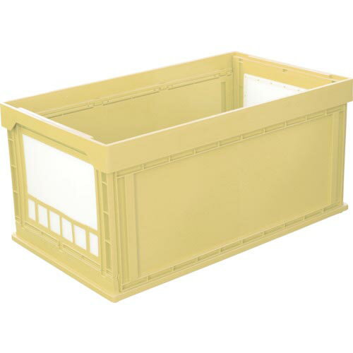 KUNIMORI プラスチック折畳みコンテナ パタコン N-150 イエロー ( 50201-N150-YE ) (株)国盛化学