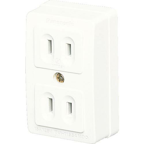 Panasonic ダブルコンセント ( WK1021WP ) パナソニック(株)エレクトリックワークス社