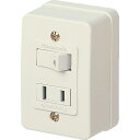 Panasonic コンセント付タンブラスイッチ ( WS3901WP ) パナソニック(株)エレクトリックワークス社