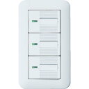Panasonic コスモワイド埋込ほたるトリプルスイッチB ( WTP50513WP ) パナソニック(株)エレクトリックワークス社