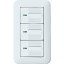 Panasonic コスモワイド埋込ほたるトリプルスイッチB ( WTP50513WP ) パナソニック(株)エレクトリック..