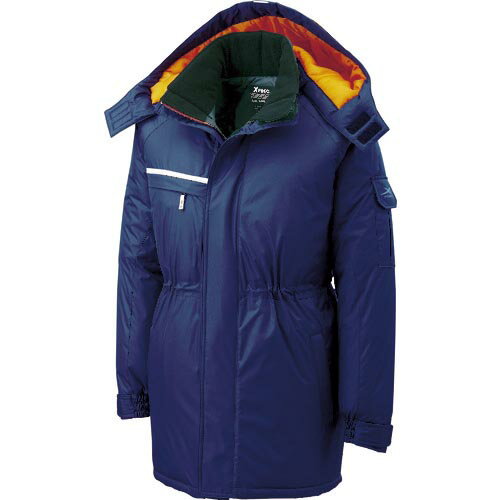 XEBEC 防水防寒コート 紺 ( 581-10-M ) (株)ジーベック