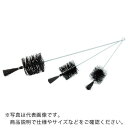TRUSCO 理化学ブラシ 瓶洗い用 黒豚毛 スチール柄4号 5本入 ( TBP-T4J-5P ) トラスコ中山(株)
