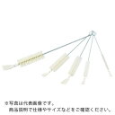 TRUSCO 理化学ブラシ 注射器用 山羊毛 スチール柄1cc用 ( TBS-S1J ) トラスコ中山(株)