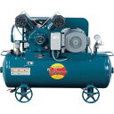 富士 レシプロコンプレッサー(給油式) 汎用形空冷コンプレッサー 3.7KW 60Hz ( FS-37PMT-60 ) (株)富士コンプレッサー製作所
