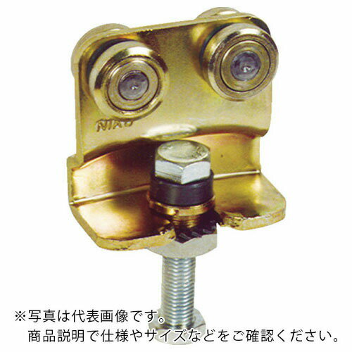 乐天商城 - HELM ニコ 23号ドアハンガー用 ベアリング複車 折畳扉用 ( 23HE-4WHAB-F )