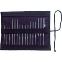 Vallorbe LA2401-2402 精密ヤスリ16本セット 専用布ケース付 ( LA2401-2402-16P-SET ) バローベ社