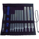 【SALE価格】Vallorbe LP1163 平ヤスリ10本セット グリップ・専用布ケース付 ( LP1163-10P-SET ) バローベ社