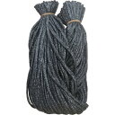 【SALE価格】ユタカメイク シート紐 6mmX60cm 100本入 ブラック ( A-660-5 ) (株)ユタカメイク