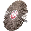 【SALE価格】MURAKO 軸付フラップ金具無し 外径80 幅5 軸径6mm 100# ( KN8005 100 ) 【5個セット】 (株)ムラコ