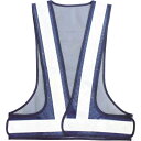 【SALE価格】スリーライク 耐候性ベスト 紺×白反射 ( HDV50-NB ) (株)スリーライク