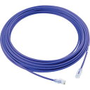 PANDUIT カテゴリ6A細径パッチコード 15m 紫 ( UTP28X15MVL ) パンドウイットコーポレーション