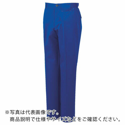 コーコス 作業服 ノータックスラックス A-3173 6ブルー ウエスト88cm 股下80m ( A-3173-6-88 ) (株)コーコス信岡