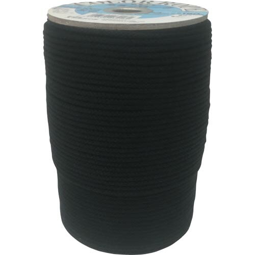 【SALE価格】ユタカメイク アクリルカラーボビン巻 3mm×150m ブラック ( PAC-412 ) (株)ユタカメイク