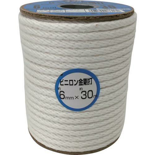 ユタカメイク ロープ ビニロン金剛打ロープボビン 6φ×30m ( RX-4 ) (株)ユタカメイク
