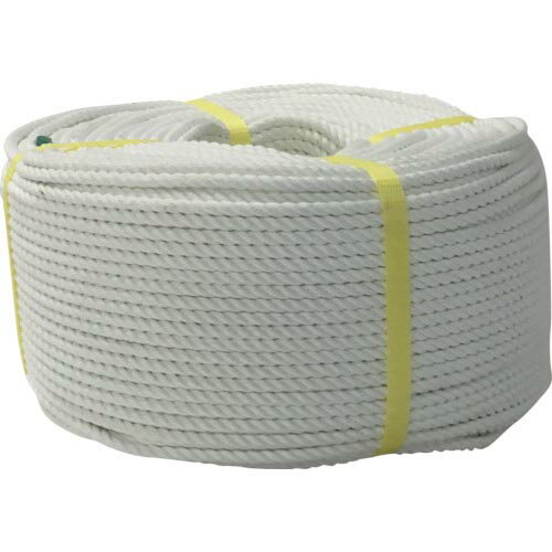 ユタカメイク ロープ ポリエステルロープ巻物 6φ×200m ( S6-200 ) (株)ユタカメイク