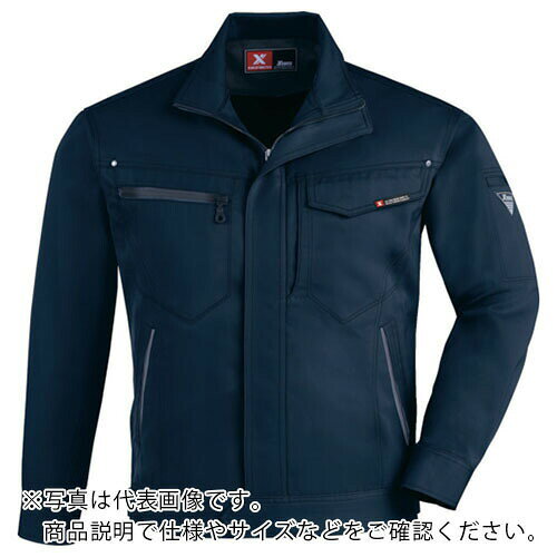 XEBEC ブルゾン ディープネイビー ( 1620-19-L ) (株)ジーベック