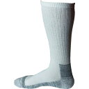 おたふく ストロングソックス 底力タイプ ホワイト×グレー 先丸 2足組 ( S-851 ) おたふく手袋(株)