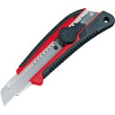 【SALE価格】タジマ カッターナイフ ネジプロ グリ-L 赤 クリアケース入 ( LC561RCL ) (株)TJMデザイン