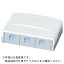 【SALE価格】Panasonic ぐっとすシリーズ情報モジュラジャック CAT5E 露出3コ口 ( NR3163 ) パナソニック(株)エレクトリックワークス...