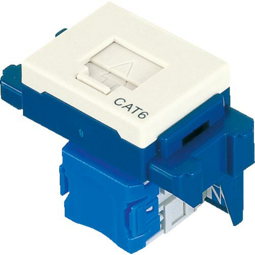 【SALE価格】Panasonic ぐっとすシリーズ情報モジュラジャック CAT6 埋込型 ミルキーホワイト ( NR3170 ) パナソニック(株)エレクトリ...