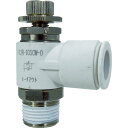 【SALE価格】チヨダ ファイブスピードコントローラα白メーターアウト12mm・R3/8 ( F12R-03SCW-O ) 千代田通商(株)