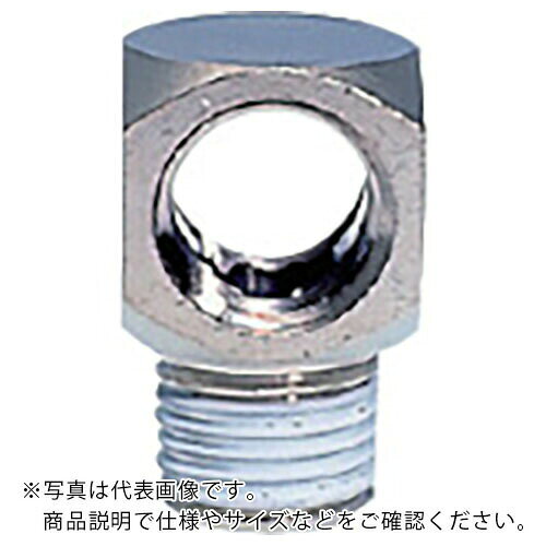 【SALE価格】チヨダ ( 千代田通商 ) 配管継手 PTチーズメッキ付 Rc1/4・R1/4 ( PT-2F-2M-N )