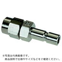 【SALE価格】チヨダ 金属カップリング ハイコックニップルホース継手タイプ 6.5×10mmウレタンホース用 ( H-LP (6.5) ) 千代田通商(株)