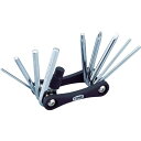 【SALE価格】TONE 二輪車整備工具 マルチツール 10点セット ( CMT10 ) TONE(株)