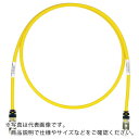 パンドウイット　CAT6A／CAT6　シールドパッチコード　2m　黄　 ( STP6X2MYL ) パンドウイットコーポレーション