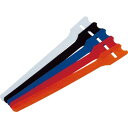 TRUSCO マジックバンド 超薄型 ストラップ 20cm アソート (5本入) ( MKSH-2520-S ) トラスコ中山(株)