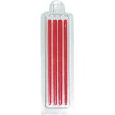 フエキ 建築用ソフトカラー鉛筆ホルダー替芯 赤 (4本入) ( RSCH8-H ) 不易糊工業(株)