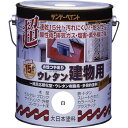 サンデーペイント 水性ウレタン建物用 1.6L ライトグレー ( 23M23 ) サンデーペイント(株)