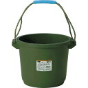 TRUSCO ハードプラバケツ 14L OD色 ( THB-14-OD ) トラスコ中山(株)