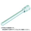 TONE 超ロングヘキサゴンソケット 対辺寸法8.0mm 差込角9.5mm ( 3H-08L150 ) TONE(株)