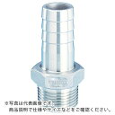 TRUSCO ねじ込み管継手 SUS 六角ホースニップル 8A ( TSTHN-8A ) トラスコ中山(株)