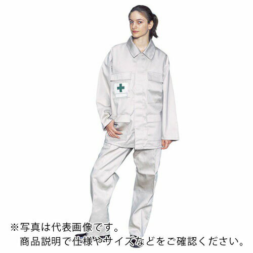日本エンコン プロバン[[R上]]耐熱防炎服 ズボン ウエスト84 サイズM ( 5161-B-M(819-2907) )