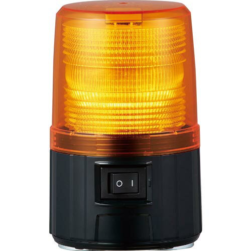 PATLITE 電池式フラッシュ表示灯 イエロー ( PFH-BT-Y 63034 ) (株)パトライト