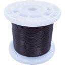 ニッサチェイン 黒コーティングワイヤロープ 1.2mm×100m ( TSY12V-BK ) (株)ニッサチェイン