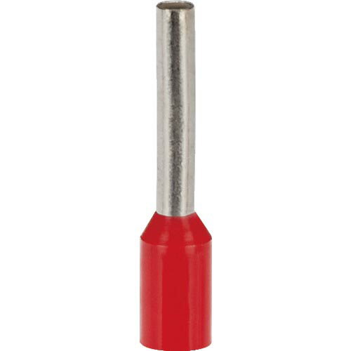 PANDUIT 絶縁付フェルール端子(SingleWire DIN規格) AWG2 赤 50本入 (