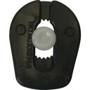 ユタカメイク 金具 紐用止メ金具 2mm~4mm用 ブラック ( JH-07 ) (株)ユタカメイク