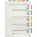 【SALE価格】KING JIM カラ-インデックス (1組6枚入) ( 907TY-5K ) (株)キングジム