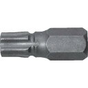 【SALE価格】アネックス 溝付超短ヘクスローブビット1本組 T30×19 (穴付) ( AK-51P-T30-19 ) (株)兼古製作所