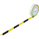 【SALE価格】緑十字 ガードテープ(ラインテープ) 黄/黒(トラ柄) GT-252TR 25mm幅×20m ( 148042 ) (株)日本緑十字社