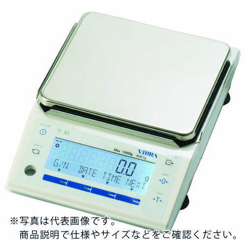 VIBRA :高精度電子天びん 秤量2.2kg 最小表示0.01g ( ALE2202 ) 新光電子(株)